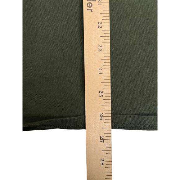 Disney Grumpy Resting Grump Face Unisex T-Shirt Distressed Look, Dark Green - Picture 8 of 8